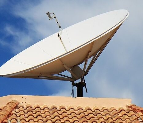 antenna tv e parabola insieme